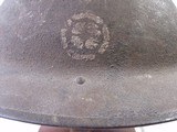 World War I US M1917 Helmet issued to the American Expeditionary Force 35th Division - 7 of 14