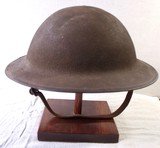 World War I US M1917 Helmet issued to the American Expeditionary Force 35th Division - 1 of 14