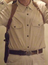 Bianchi X-2100 Phantom Shoulder Holster for Medium Frame Revolvers - 10 of 11