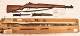 Post-WWII Springfield M1 Garand with Anniston Armory Shipping Box and Packing Slip and M5A1 Bayonet with Scabbard - 1 of 15