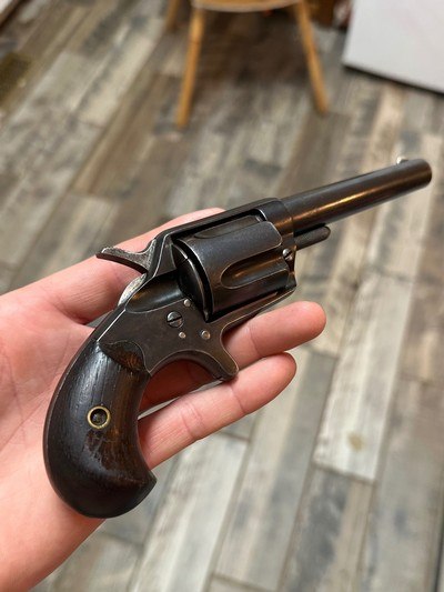Beautiful London Proofed Colt New Line Model Revolver – .38 Caliber – Serial No. 8764 (1878) - Rare 4” Barrel. - Image 3 of 14