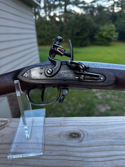 1828 New England Militia Flintlock Musket By Kentland and Adams - Image 1 of 11
