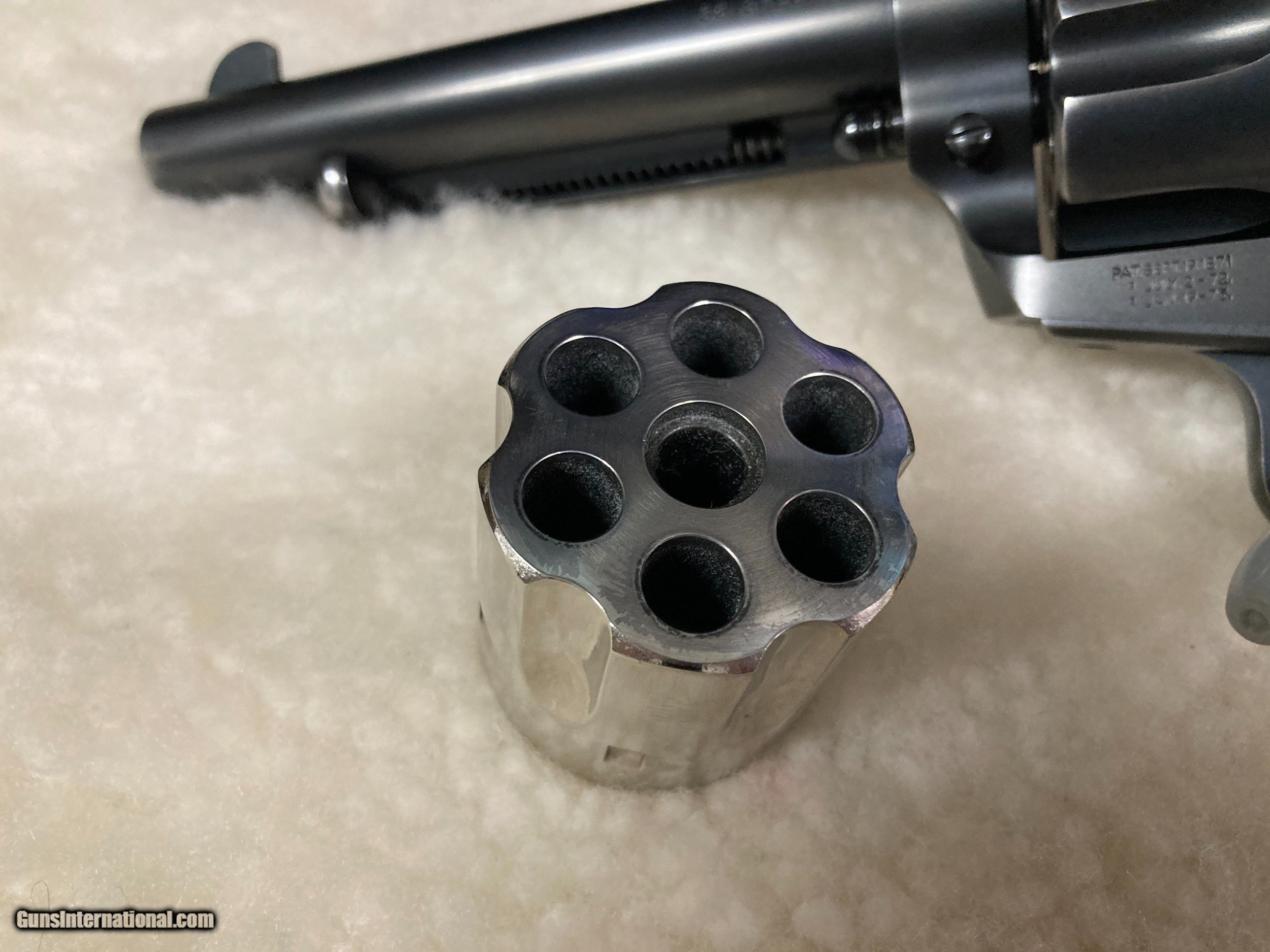 USFA Rodeo Long Hunter .38 Special w/9mm cylinder Stag Grips