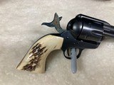 USFA Rodeo Long Hunter .38 Special w/9mm cylinder Stag Grips - 4 of 15