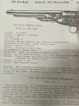 Western Arms 1860 Army 44 cal - 6 of 8