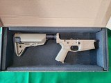 AERO M5 Complete Lower Receiver w/ FDE MOE Grip & SL-S Carbine Stock - FDE Cerakote - 1 of 4