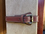 Canvas and Leather English Double Shotgun Motor Case - 10 of 10