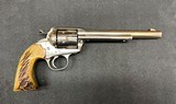 Colt Nickel Bisley SA Revolver 32-20 Caliber - 6 of 15