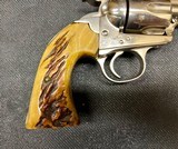 Colt Nickel Bisley SA Revolver 32-20 Caliber - 7 of 15