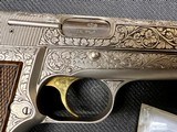 Browning P35 Belgium Made T Series Full Engraved Renaissance 9mm - 9 of 14