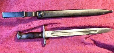Krag Rifle 1899 set with period correct sling and bayonet - Image 6 of 15