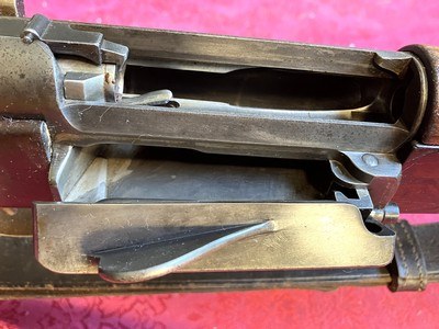 Krag Rifle 1899 set with period correct sling and bayonet - Image 13 of 15