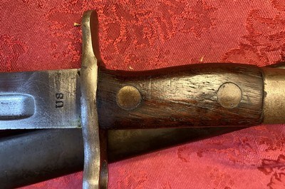 Krag Rifle 1899 set with period correct sling and bayonet - Image 4 of 15