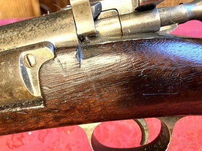 Krag Rifle 1899 set with period correct sling and bayonet - Image 10 of 15