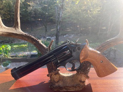 Smith & Wesson K-22 Masterpiece 17-6 22LR Blue 6" Full UNDERLUG Pre-Lock