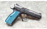 CZ~Shadow 2,Blue~9MM Luger - 1 of 4