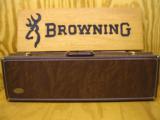 BROWNING LUGGAGE CASE - TRADITIONAL SERIES - CLASSIC BROWN for BROWNING SIDE X SIDE - LIKE NEW CONDITION - 1 of 2