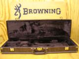 BROWNING LUGGAGE CASE - TRADITIONAL SERIES - CLASSIC BROWN for BROWNING SIDE X SIDE - LIKE NEW CONDITION - 2 of 2
