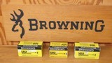 BROWNING .22 CAL. COLLECTIBLE AMMO CARTON FOR 500 CARTRIDGES FOR 10 BOXES OF 50 - COLLECTIBLE - HARD TO FIND OR RARE - 2 of 11