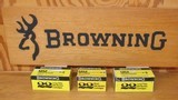 BROWNING .22 CAL. COLLECTIBLE AMMO CARTON FOR 500 CARTRIDGES FOR 10 BOXES OF 50 - COLLECTIBLE - HARD TO FIND OR RARE - 3 of 11