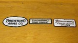BROWNING and FN LOGO - SHOOTING & HUNTING PATCHES - RARE or HARD to FIND EXAMPLES - 3 of 4