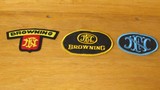 BROWNING and FN LOGO - SHOOTING & HUNTING PATCHES - RARE or HARD to FIND EXAMPLES - 2 of 4