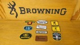 BROWNING and FN LOGO - SHOOTING & HUNTING PATCHES - RARE or HARD to FIND EXAMPLES