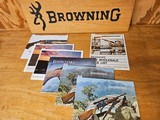 BROWNING COLLECTION of CATALOGS and PAMPHLETS from 1923 thru the 1970s - 48 pcs. total - 5 of 8