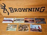 BROWNING COLLECTION of CATALOGS and PAMPHLETS from 1923 thru the 1970s - 48 pcs. total - 6 of 8