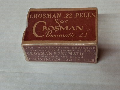 1920's CROSMAN .22 Cal. PELLETS