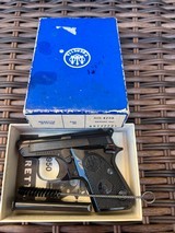 Beretta 950SB Jetfire 25 ACP with correct box, cleaning brush, and pistol booklet - 2 of 8