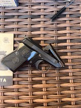 Beretta 950SB Jetfire 25 ACP with correct box, cleaning brush, and pistol booklet - 5 of 8