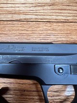 West German Sig Arms P226 9mm Herndon VA pistol with 2 Sig Sauer mags JK date code 1989 Triple serial number - 3 of 11