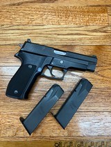 West German Sig Arms P226 9mm Herndon VA pistol with 2 Sig Sauer mags JK date code 1989 Triple serial number - 1 of 11