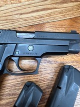 West German Sig Arms P226 9mm Herndon VA pistol with 2 Sig Sauer mags JK date code 1989 Triple serial number - 7 of 11