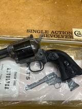 Colt's New Frontier SAA 22/22WMR 6 in. Revolver with box beautiful color case hardened action colt 1971 Peacemaker - 2 of 12