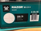 Vortex Razor HD Gen III 6-36x56 FFP end-7d MOA 34mm tube - 12 of 12