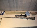 NEW CAMO WINCHESTER XPR 300 WIN MAG WITH BEAR CREEK ARSENAL NITROGEN GAS PORT SCOPE - 2 of 7