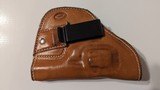 IVER JOHNSON SAFETY AUTOMATIC REVOLVER .32 S&W + 100 BP .32 S&W ROUNDS & CUSTOM LEATHER HOLSTER - 11 of 15