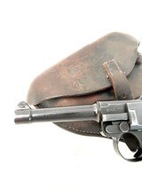 Excellent Condition German Nazi SS BYF 41 Black Widow P.08 Luger Rig w/Original Holster & Mag - 8 of 15