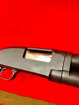 Outstanding and Desirable Parkerized U.S. World War II 1942 Winchester Model 12 Trench Shotgun with Winchester Bayonet - 3 of 20