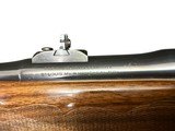 INCREDIBLE 1962 BROWNING HIGH POWER EXHIBITION GRADE BOLT ACTION RIFLE .270 WIN. FACTORY ENGRAVED, GOLD INLAID & SILVER PLATED BASEPLATE 2 GAME SCENES - 12 of 20