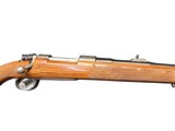 INCREDIBLE 1962 BROWNING HIGH POWER EXHIBITION GRADE BOLT ACTION RIFLE .270 WIN. FACTORY ENGRAVED, GOLD INLAID & SILVER PLATED BASEPLATE 2 GAME SCENES - 3 of 20