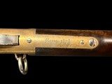 COLLECTOR WORTHY 1881 WINCHESTER MODEL 1873 SADDLE RING CARBINE FACTORY ENGRAVED, FACTORY GOLD PLATED RECEIVER, FACTORY NICKEL, XXX WOOD, LETTERED - 14 of 15