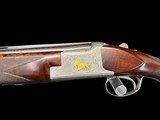 UNOBTAINABLE 1977 BELGIAN BROWNING SUPERPOSED MIDAS GRADE FOR EURO MARKET ONLY 12GA 28” FULL/MOD. J. BAERTEN SIGNED & ENGRAVED MATCHING NUMBERS - 14 of 20