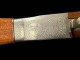 WINCHESTER MODEL 23 PIGEON GRADE LIGHTWEIGHT XTR 12GA 3” CHAMBER IMP. MOD./IMP. CYL. FACTORY ENGRAVED - 12 of 16