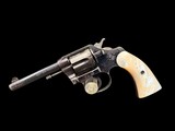 1907 COLT NEW POLICE POSITIVE .32 POLICE 4” BLUE WITH FACTORY PEARLS FACTORY LETTER - 5 of 17