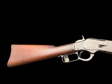 1890 WINCHESTER MODEL 1873 TRAPPER 16” .44 WCF FACTORY LETTERED ANTIQUE - 7 of 20