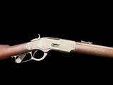 1890 WINCHESTER MODEL 1873 TRAPPER 16” .44 WCF FACTORY LETTERED ANTIQUE - 8 of 20