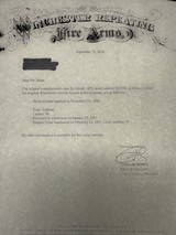 1890 WINCHESTER MODEL 1873 TRAPPER 16” .44 WCF FACTORY LETTERED ANTIQUE - 2 of 20